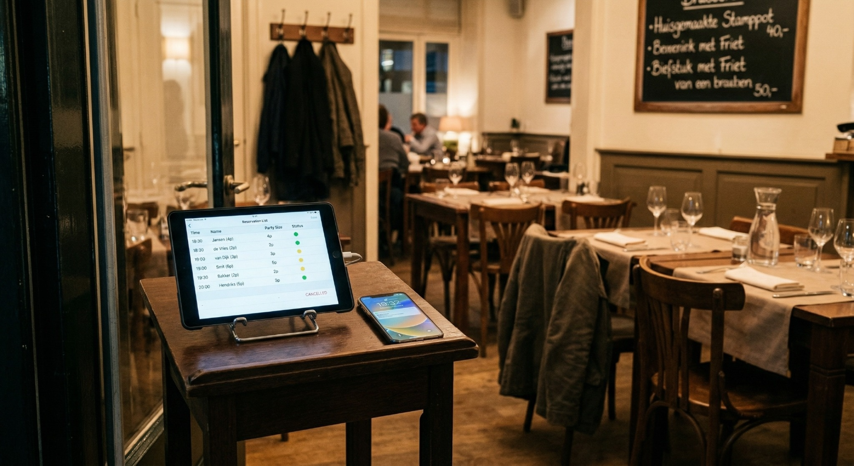 AI operationeel medewerker Scottie beheert reserveringen en afspraken per branche