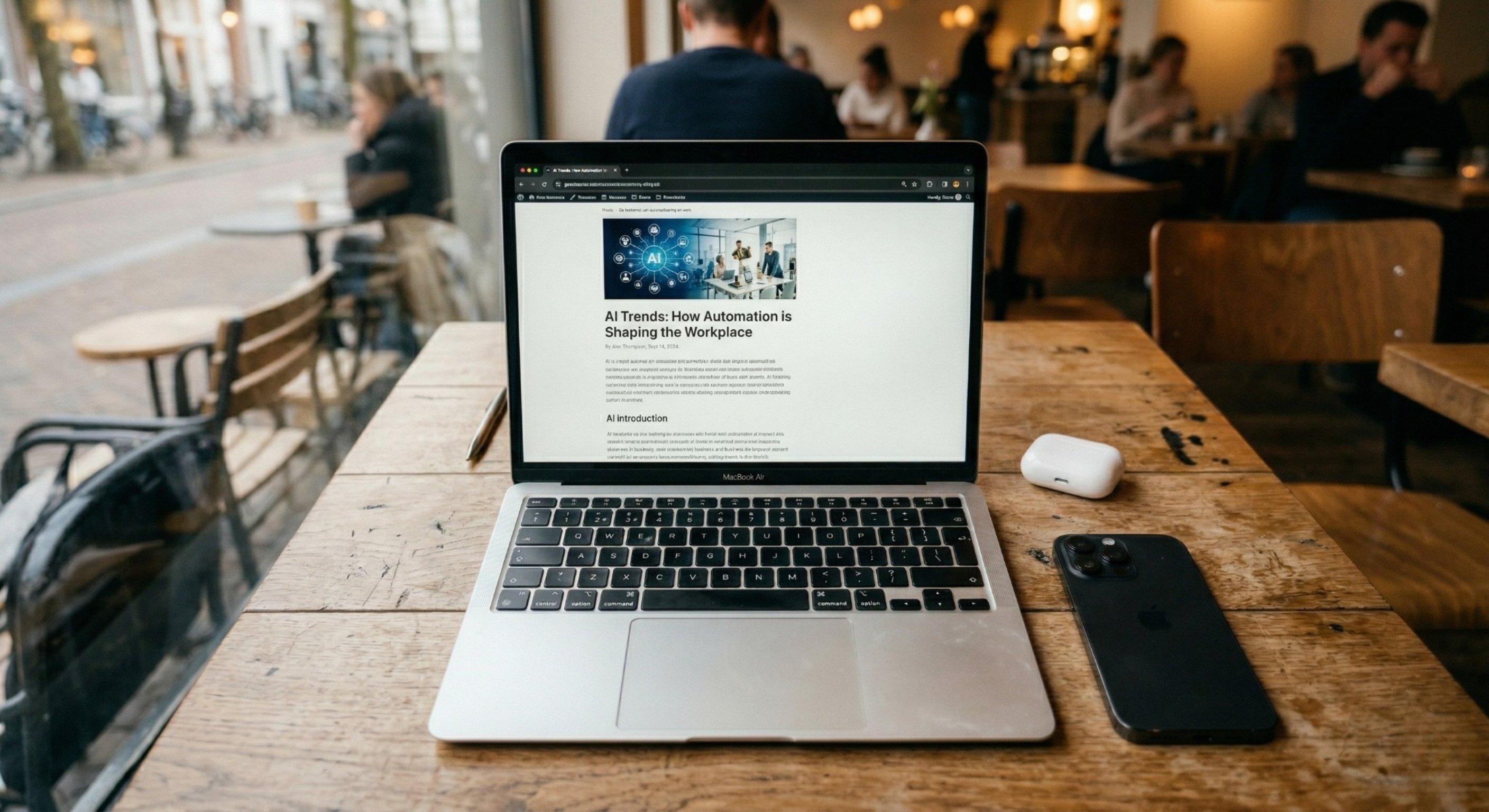 Blog over AI automatisering, digitale medewerkers en workflow optimalisatie