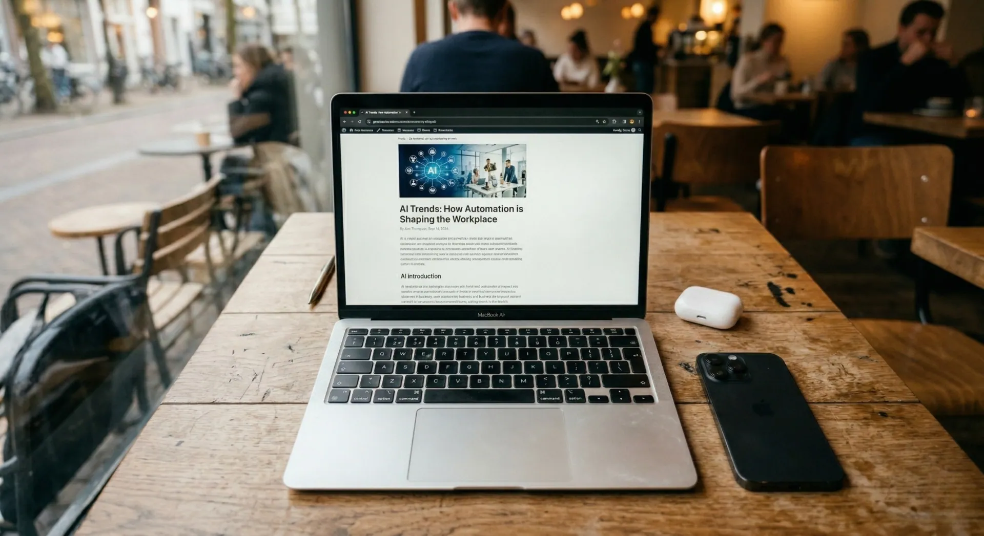 Blog over AI automatisering, digitale medewerkers en workflow optimalisatie