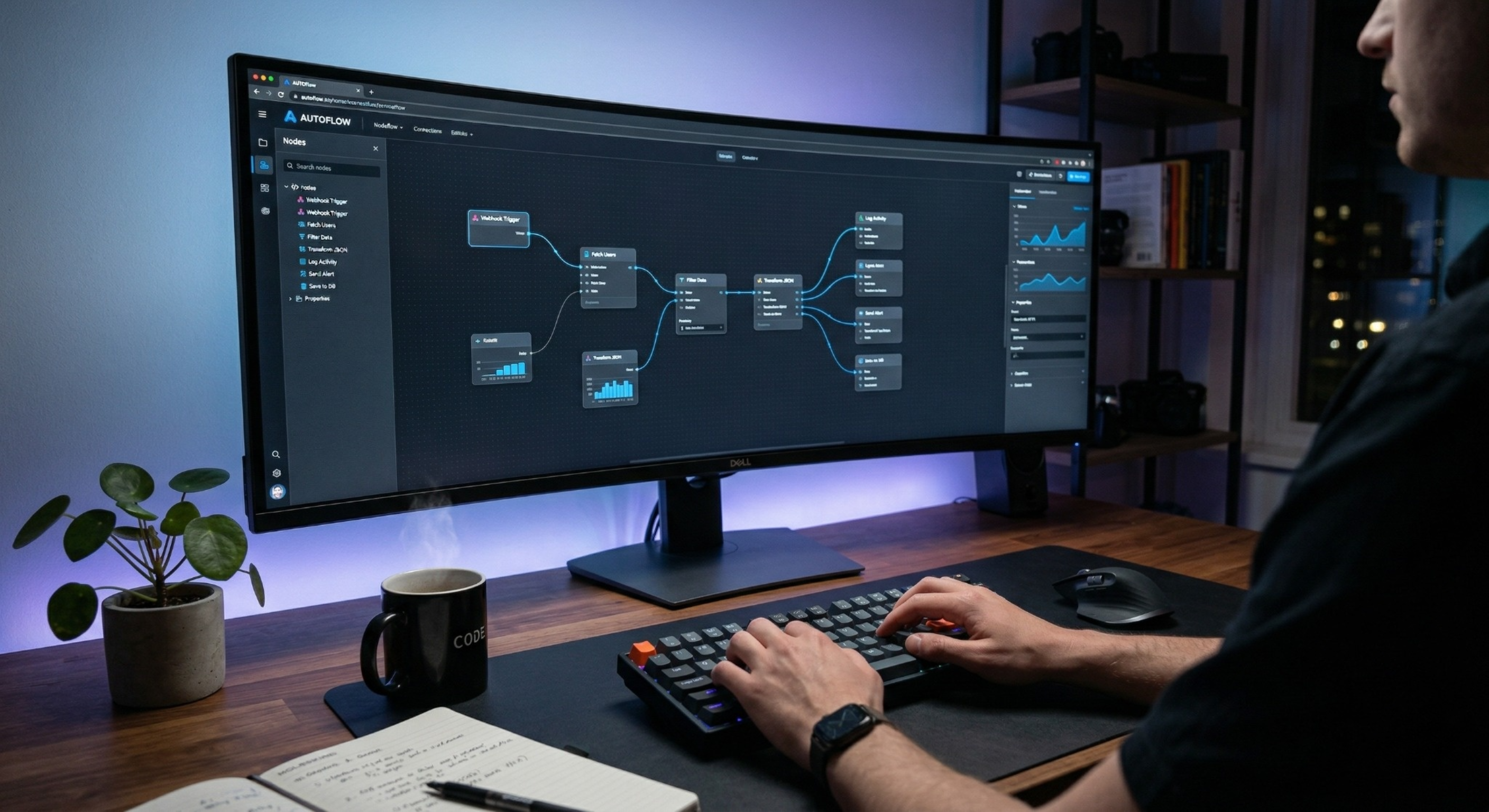 Schaalbare AI infrastructuur met beveiligde server omgeving en data privacy